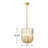 Cece 3 Light Lantern by Zoe Feldman x Mitzi
