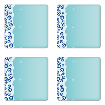 Square 4 Piece Coaster Set