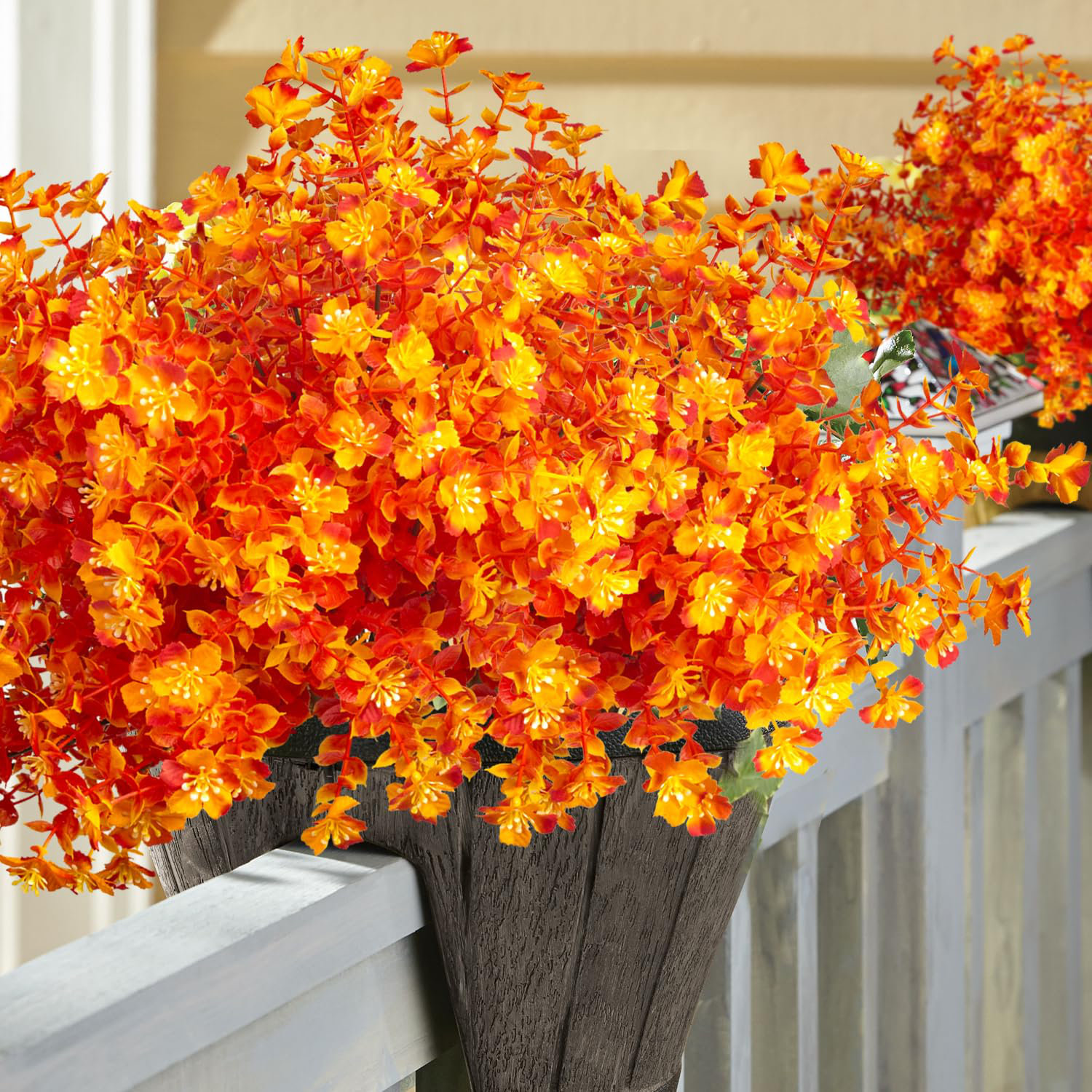 Ophelia & Co. 12 Bundles Artificial Fall Flowers For Outdoors ...