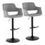 Tabouret de bar pivotant réglable Lakyia-99402228-99402230