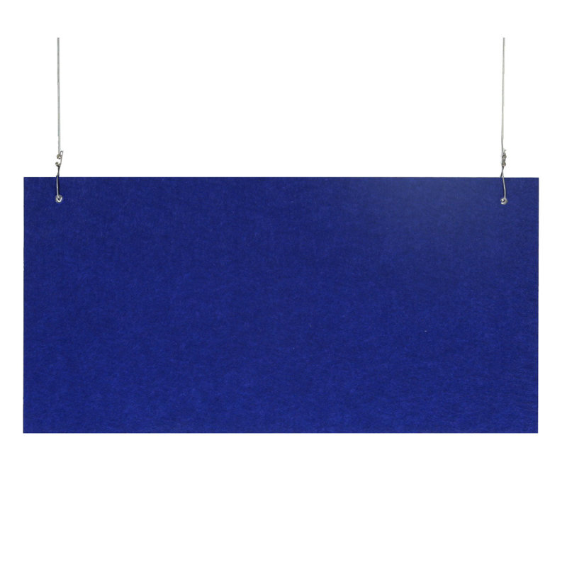 Baffles suspendus Soundsorb, H 12 po x l 24 po x P 1 po, Bleu