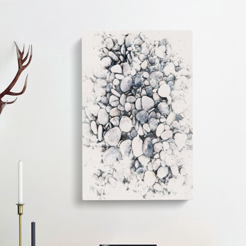 Pebbles - Wrapped Canvas, 45cm H x 30cm W x 4cm D