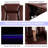 3-Piece Breathing Leather Power Recliner Sofa Set With LED Light,Wireless Charging Station, And Storage Armrest-1574417770