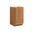 Ultraline 18 in. W x 21 in. D x 34.5 in. H Bath Vanity Cabinet without Top in Natural Alder-129796496-126807597