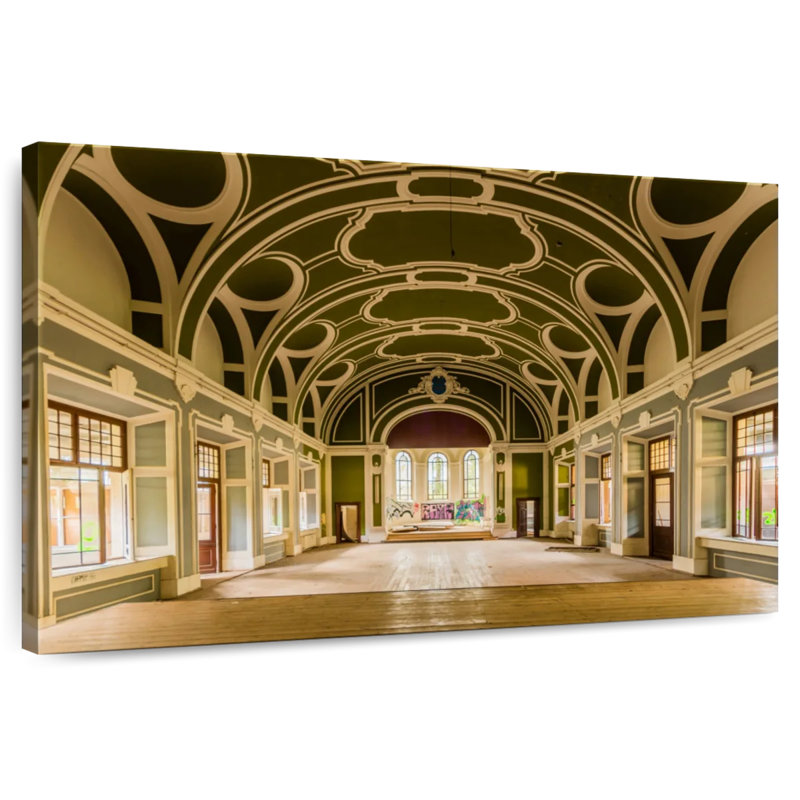 Well Lit Ballroom, 16" H x 24" W