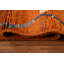 Tapis de couloir orange orange noué à la main 3 x 10