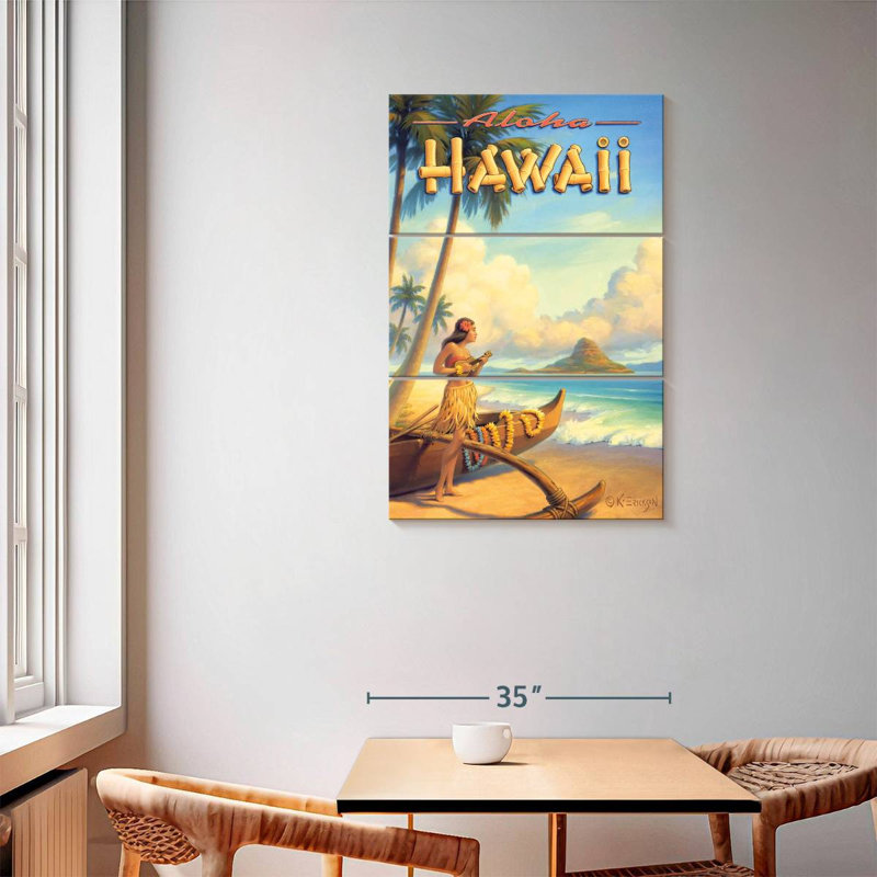 Gillard Aloha Hawaii V, H 57 po x l 36 po