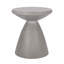 Table d'appoint d'extérieur en béton léger