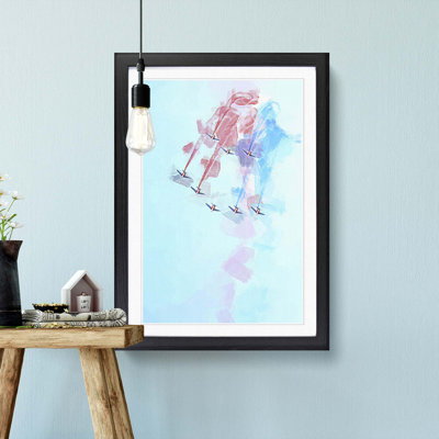Planes in Formation - Framed Print