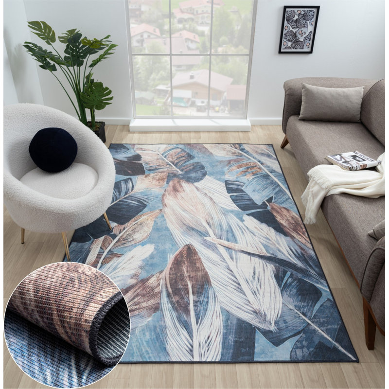 Trumpeters Abstract 160cm X 237cm Indoor / Outdoor Area Rug
