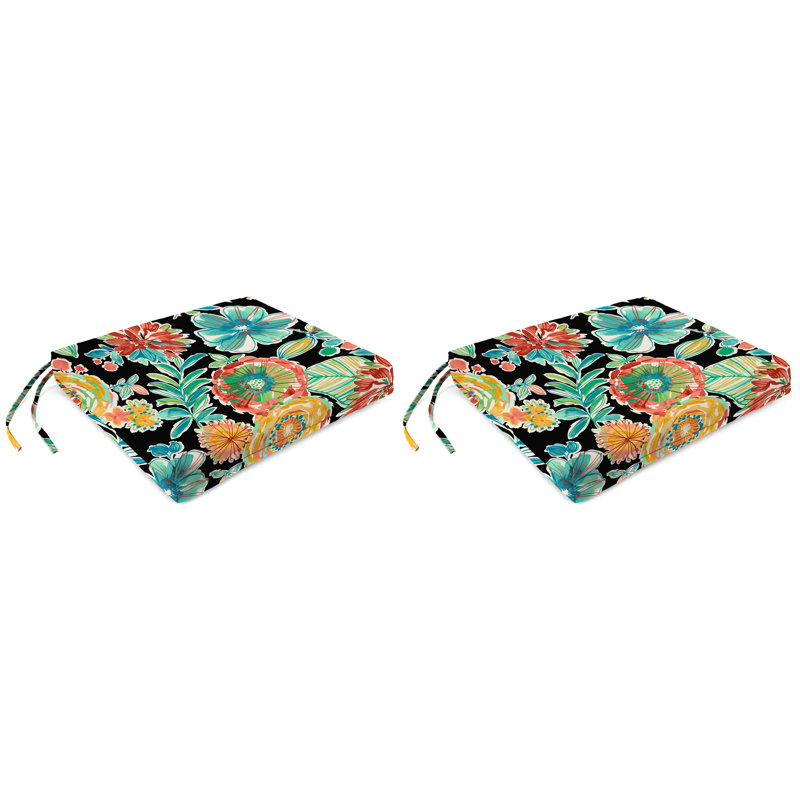 Outdoor Seat/Back Cushion, Colsen Noir