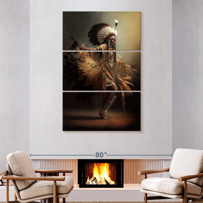 Lelar Freedom Dance, 74" H x 48" W
