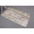 Vintage Handmade Turkish Patchwork Rug in Faded Green for Entryway and Small Spaces