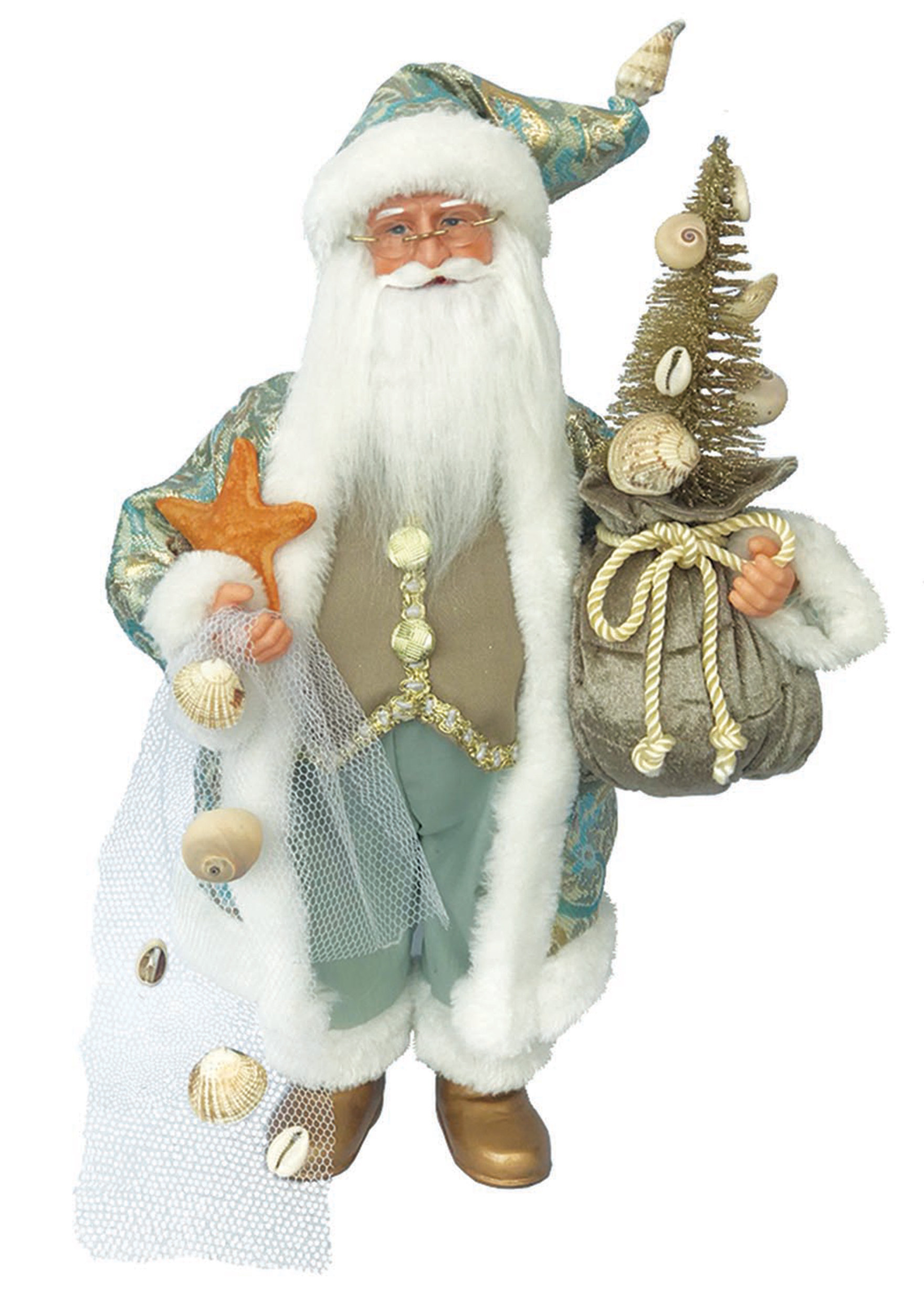 The Holiday Aisle® 15" Seashore Claus & Reviews | Wayfair