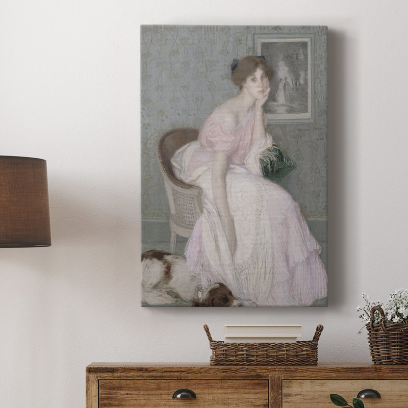 Impression de portrait rétro XCIX - galerie Cavas sur mesure, H 48 po x l 32 po
