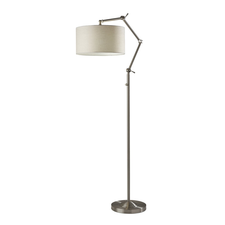 Kipling 77'' Swing Arm Floor Lamp