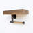 1 Piece Metal and Solid Wood Bracket Shelf