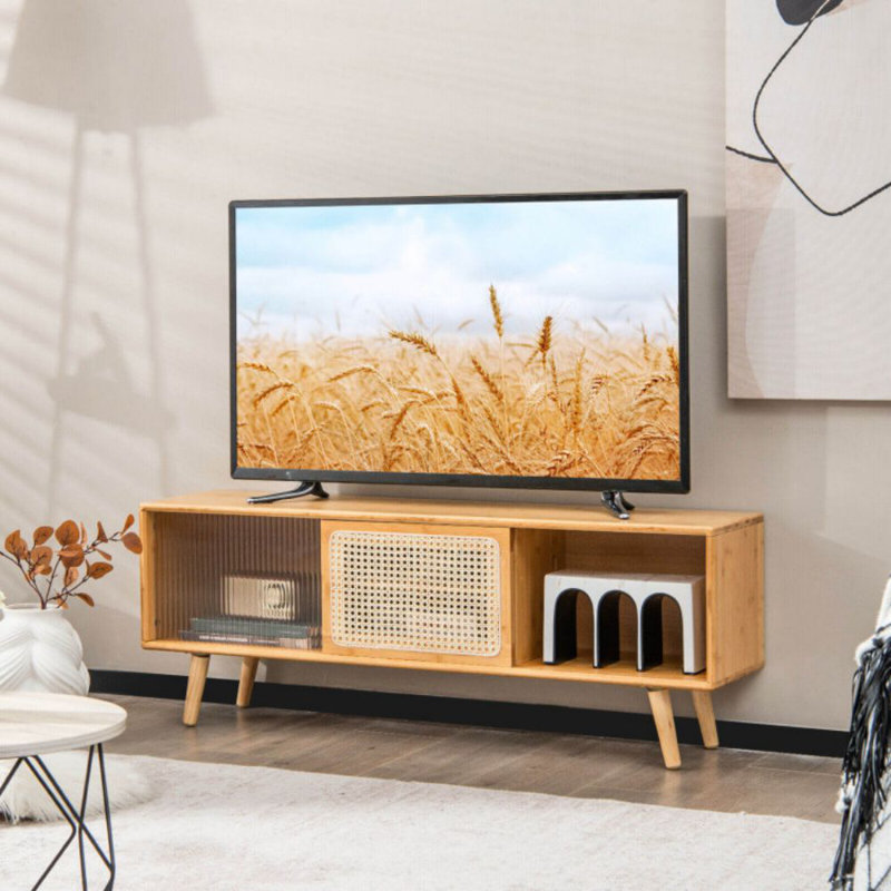Hassell Unfinished TV Stand for TVs up to 55"