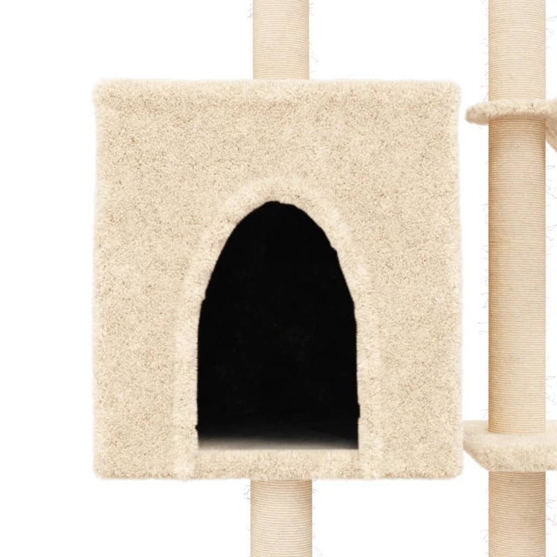 145cm H Cat Tree, Cream