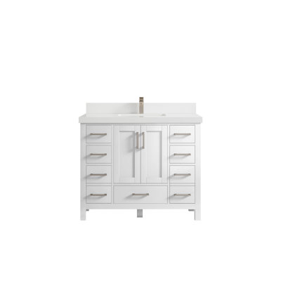 Ensemble de meuble-lavabo simple 42 po Malibu