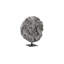 Cast Root Silver Standing Sculpture