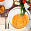 Pumpkins Handmade Earthenware Salad/Dessert Plate