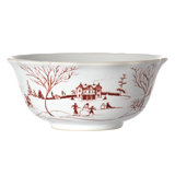 Country Estate Winter Frolic Cereal/Ice Cream Bowl