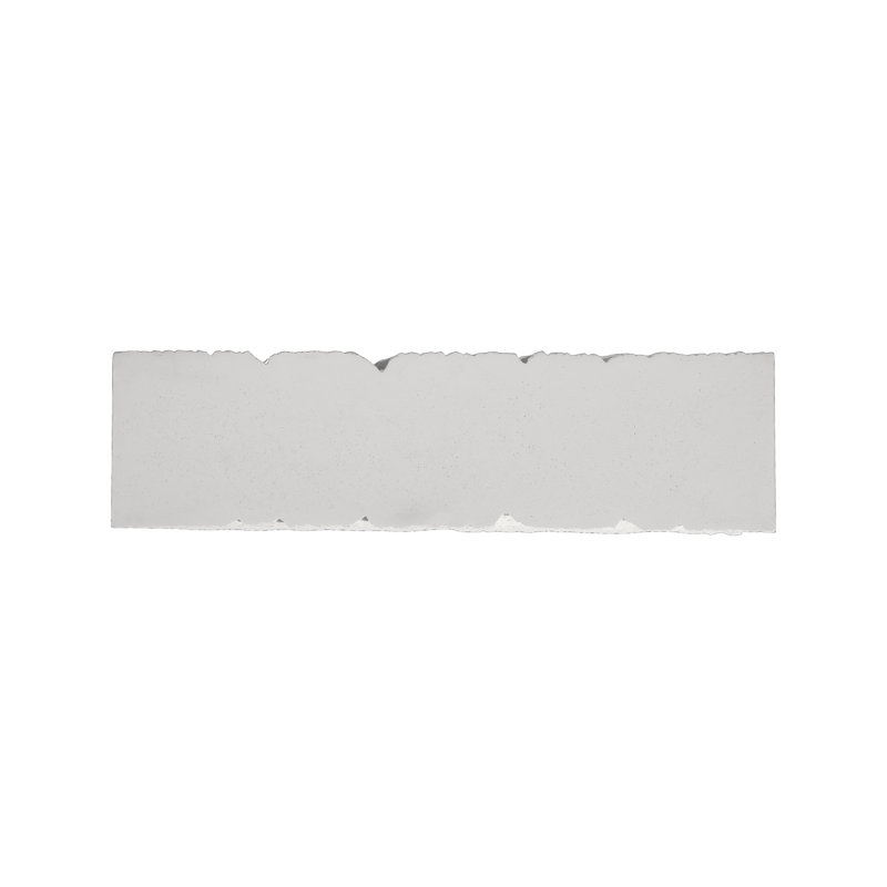 Shear Console Table, Rectangle, White Stone