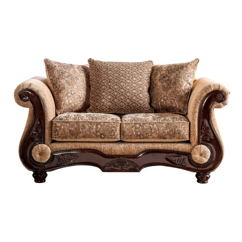 Lark Manor Kinston 73'' Upholstered Loveseat & Reviews | Wayfair