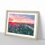 Sunset over New York City - Picture Frame Painting Print-56705805-56705806