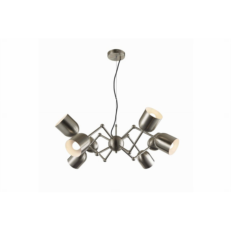 Slemp 8 - Light Satin Nickel Unique/Statement Pendant