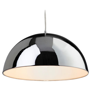 BISTRO 1 - Light Chrome Dome Pendant
