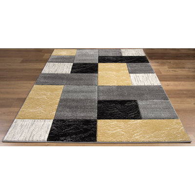 Eduardo Geometric Hand Woven Area Rug