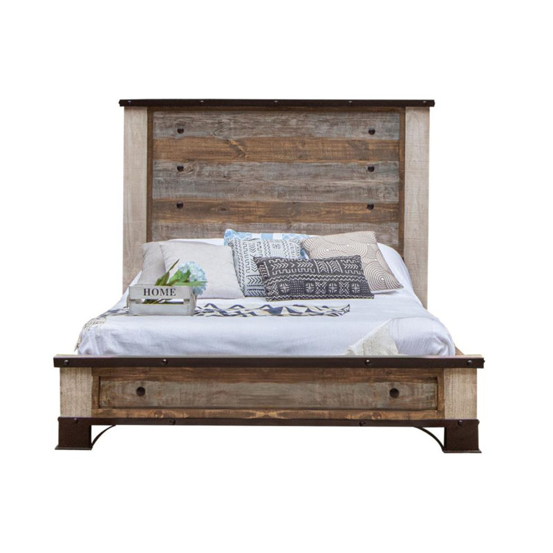 Ensemble de chambre à coucher 3 pièces antique multicolore, Très grand