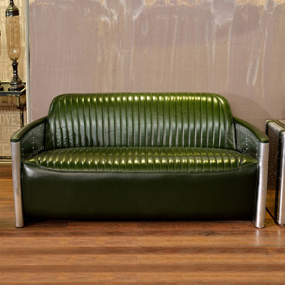 Kandon Faux Leather Sofa