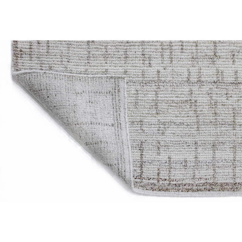 Handmade Wool Abstract Area Rug, Rectangle 10' x 14'