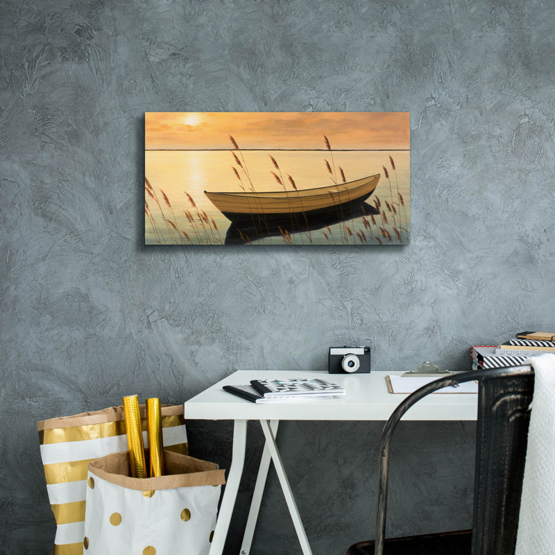 «Trading Places» par Diane Romanello, H 12 po x l 24 po x P 0,75 po