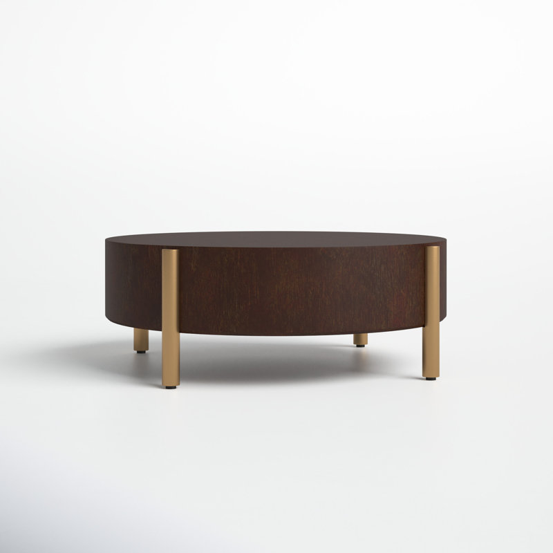 Asuka Coffee Table, Dark Oak
