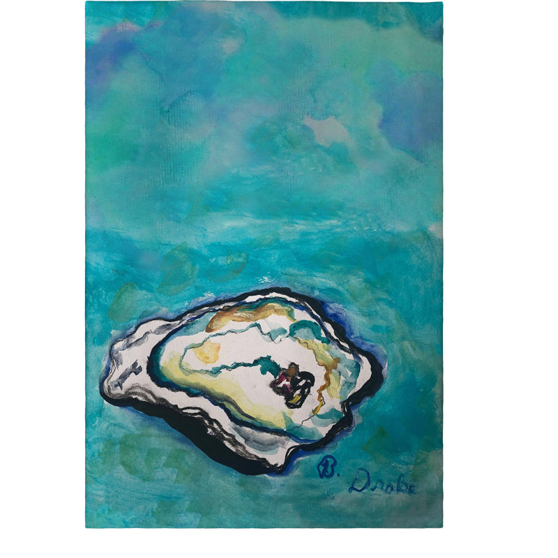 Serviette d'invité simple Oyster