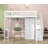 Heartlee Kids Full Loft Bed with Drawers-1713923096