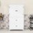Bathroom Storage Cabinet with Two Drawers and Doors-939097365