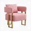 Chaise d'appoint rembourrée en tissu Charnwood-346177927