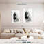 Lion noir et blanc-1166454843