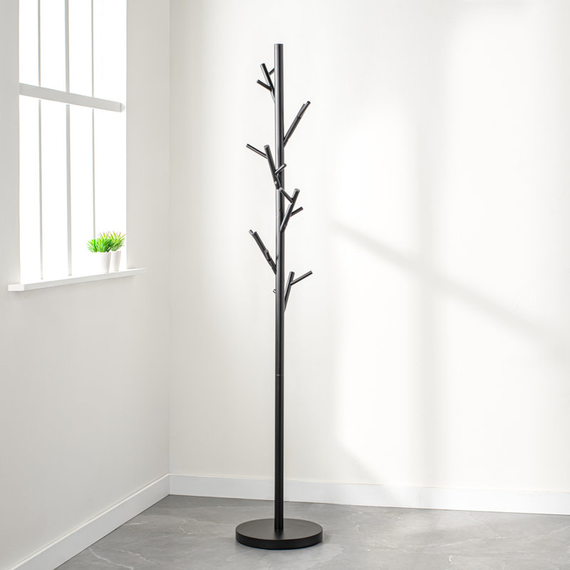 Sydney Steel Freestanding 18 - Hook Coat Rack