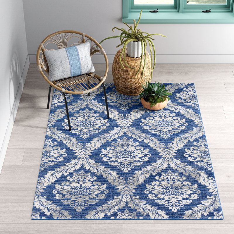 Hillsby Floral Indoor Rug, Rectangle 7'10" x 10'3"
