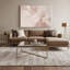 Minimalisme 91, art mural sur toile grise-173685823