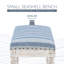 Banc rembourré 36 po Aaryahi-318302500