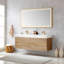 Ensemble de meuble-lavabo mural double 60 po-45827125-45827126