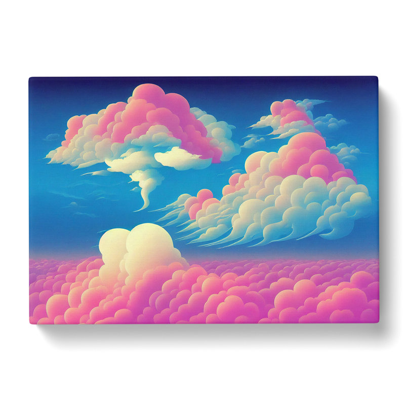 Beguiling Cloudy Sky - Wrapped Canvas, 50cm H x 76cm W x 3cm D