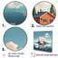 «Scenic Lake House Tranquility», reproduction sur toile-852215276-852215267